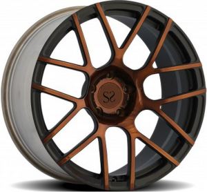 کانسی کے جعلی میگنیشیم وہیل کے ساتھ سیاہ