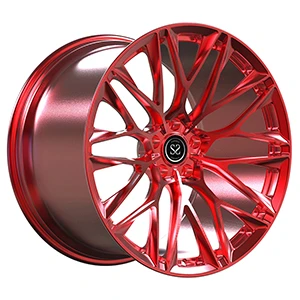 فیراری F430 مکڑی کے لئے نیا اسٹائل کینڈی ریڈ 19x8 اور 19x10 کسٹم 1- پی سی جعل...