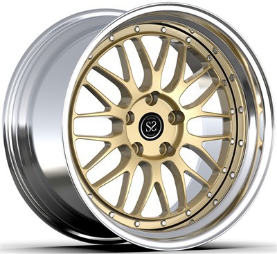 BBS اسٹائل کسٹم 2-PC Rims 19X9J اور 19X10J مرسڈیز بینز C63 کے لیے