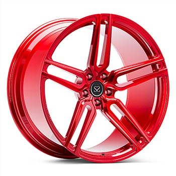 SSWS1014 Fit Audi R8 5X112 برانز کسٹم 1-PC جعلی الائے وہیل، 6061-T6 ایلومینیم کھوٹ سے بنا