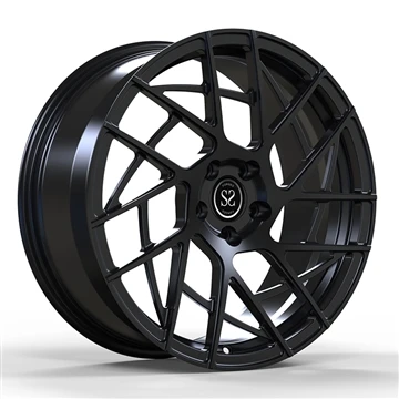 Audi Q7 کے لیے 22x10 گلوس بلیک جعلی ایلومینیم رمز 5x130