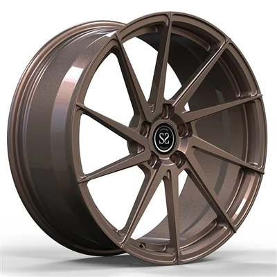 Satin Bronze Tuning Rims Custom 1-PC 17 18 19 20 21 22 23 اور 24 انچ کار میکر...